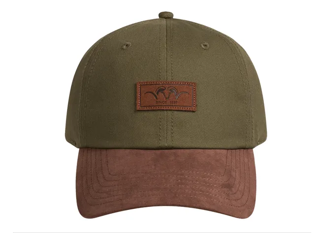 Кепка Blaser Active Outfits Argali Suede Badge Dark olive/brown Фото 2